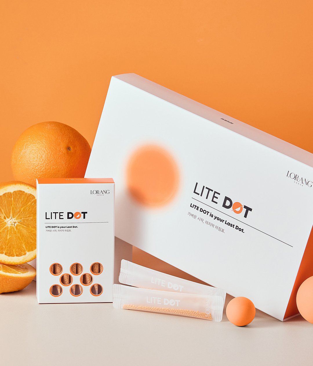 라이트닷 제품 목업