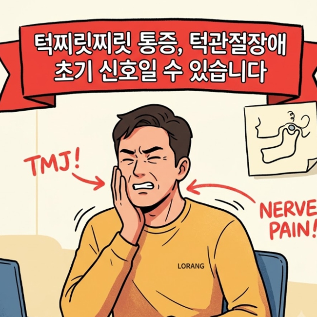 턱찌릿찌릿 통증, 치과 다녀도 안 나았던 40대 남성 케이스 대표 이미지